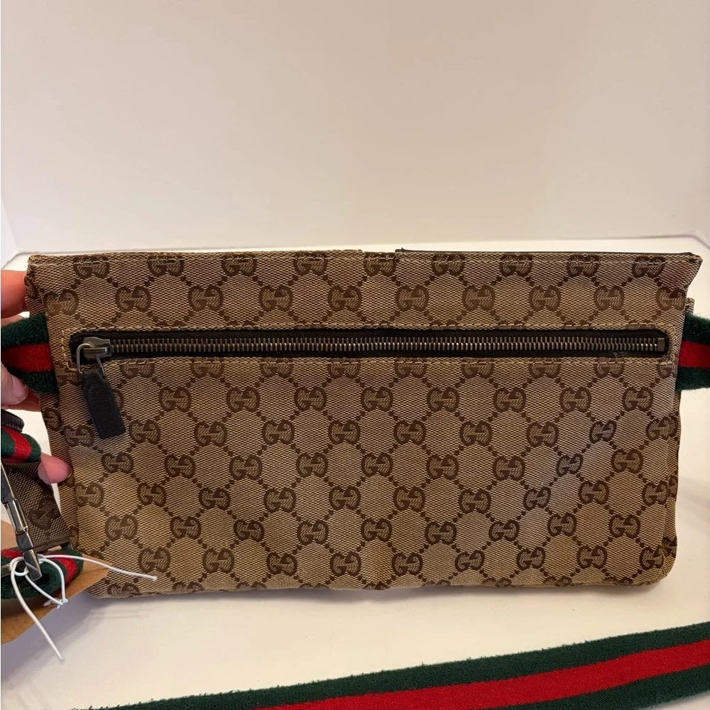 Gucci Beige and Brown GG Belt Bag - Picture 14 of 15